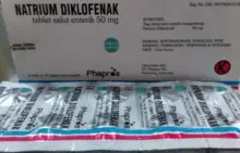 Efek Samping Natrium Diklofenak yang Perlu Kamu Waspadai
