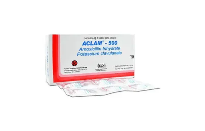 Aclam (Amoksisilin + Asam Klavulanat) - Informasi Lengkap