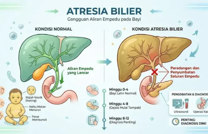 Mengenal Atresia Bilier, Penyakit Hati Serius pada Bayi