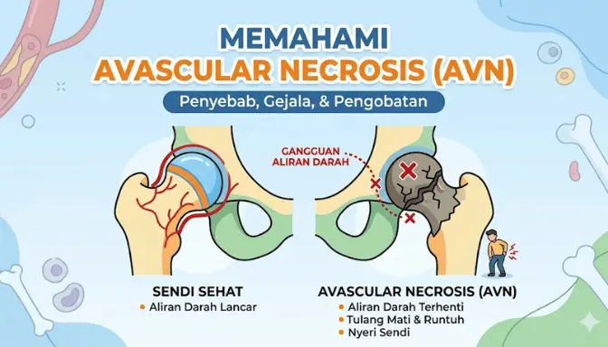 Mengenal Avascular Necrosis atau Kematian Jaringan Tulang